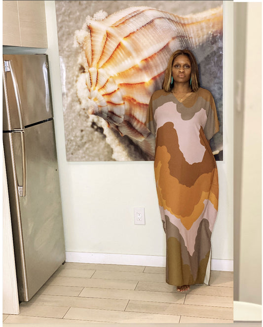 Earth Tone Dress
