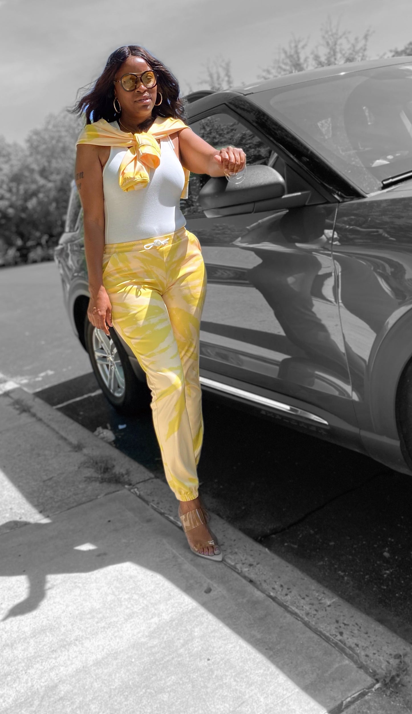 Lemonade Track Pants Set