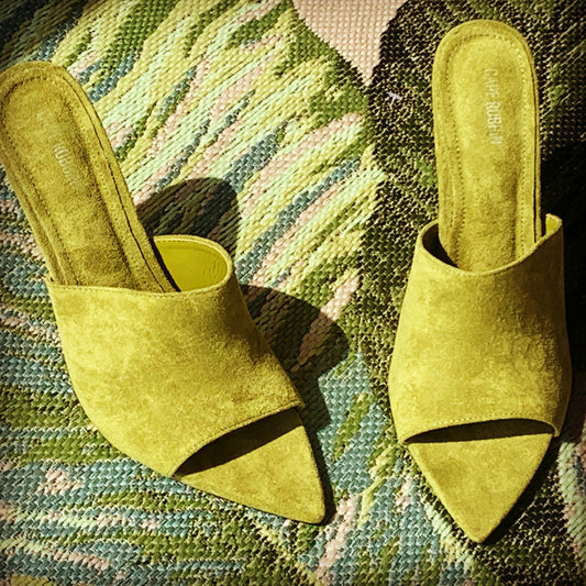 ‘Mean Green’ Sexy Heels