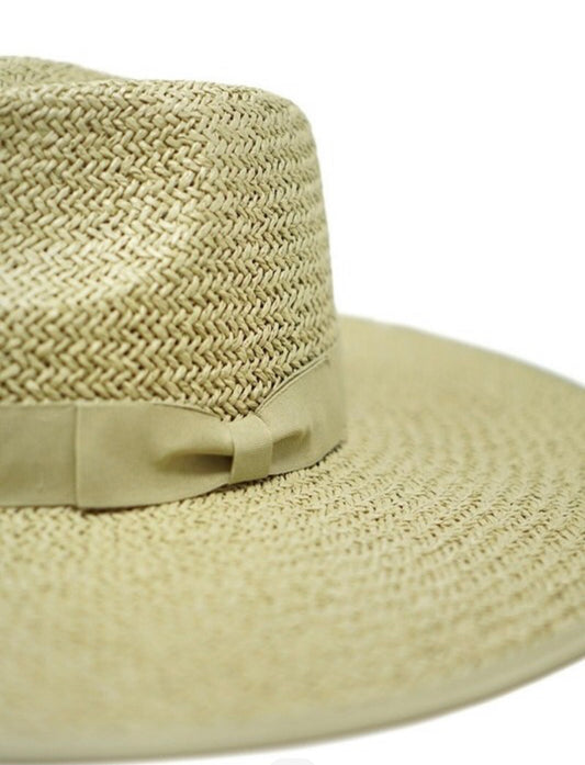 Wide Brim Straw Hat