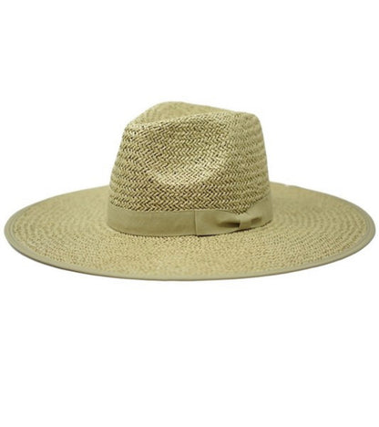 Wide Brim Straw Hat