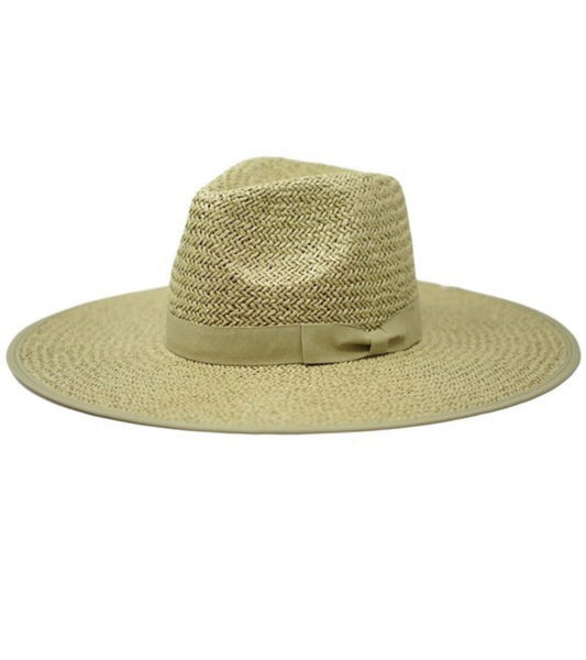 Wide Brim Straw Hat